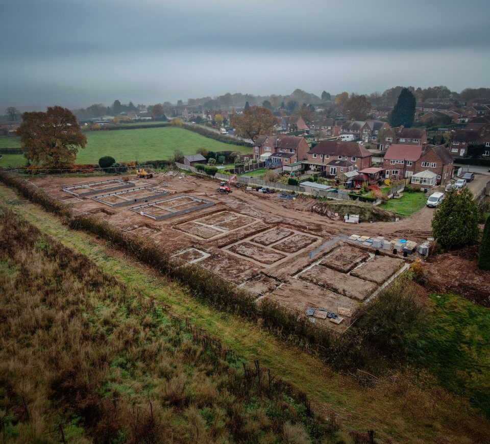 A Gilbert O'Neill Construction project underway on site